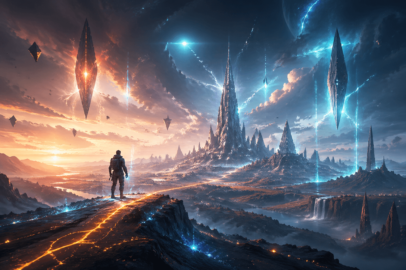 Game world concept art